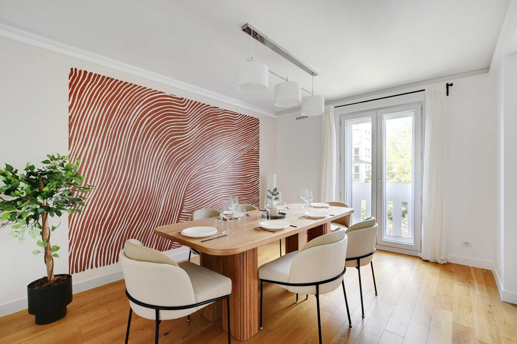 Elegant Apartment - Chateau De Vincennes - 2Br-6P サン・マンデ エクステリア 写真
